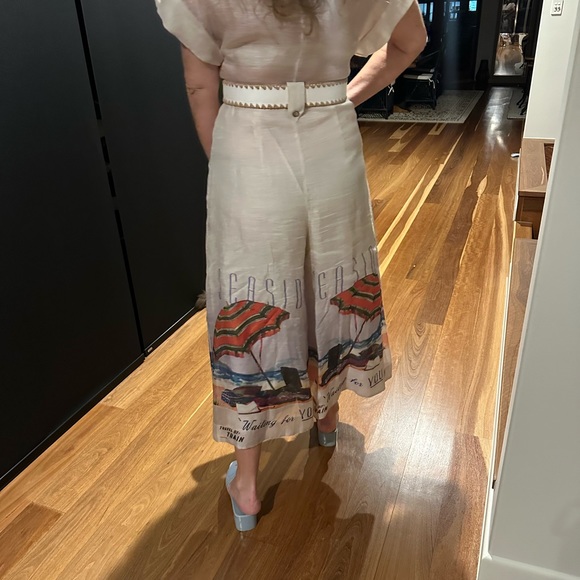 Zimmerman pantsuit size 3 postcard collection. New $1350 sell $1100 exquisite - Picture 3 of 16